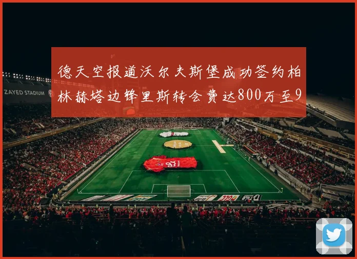 德天空报道沃尔夫斯堡成功签约柏林赫塔边锋里斯转会费达800万至900万欧元